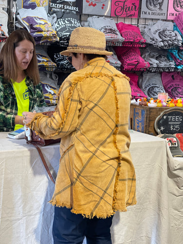 Angry Minnow Signature Flannel- HONEYCOMB